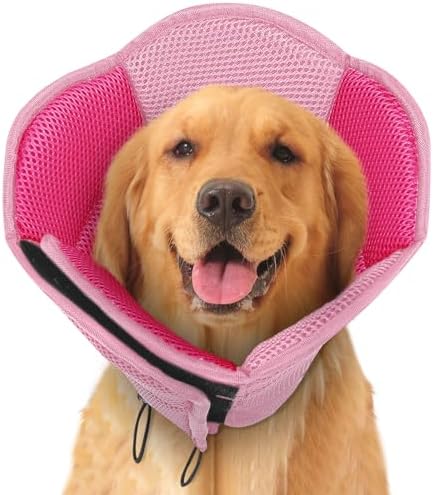Dog Cone Soft Cone for Dogs to Stop Licking by SUNFURA