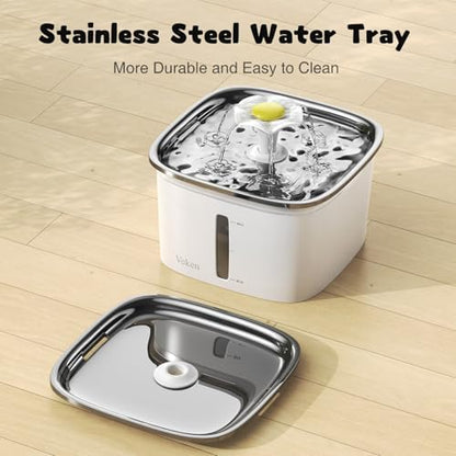 Veken Innovation Award Winner 95oz/2.8L Cat Water Fountain - Image 3