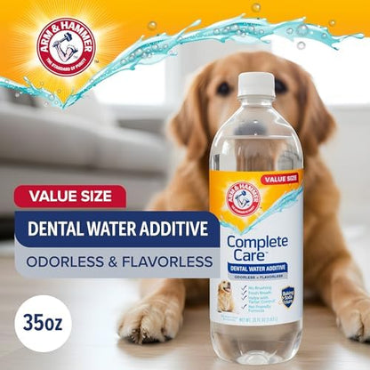 Arm & Hammer Complete Care Dog Dental Water Additive, 35 Fl Oz - Image 3
