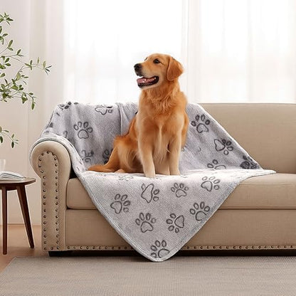 Dog Blankets for Medium Dogs, Cat, Premium Soft Dog Blankets for Small Dog - Image 4