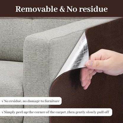 Uranshin Cat Scratching Mat, Trimmable Self-Adhesive Furniture Protectors - Image 5