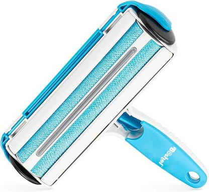 BOSHEL Pet Hair Remover for Laundry - Lint Roller for Pet Hair - Dog Hair Remover with Hair Base - Pet Fur Remover with Comfy Rubber Handle - Easy Clean Pet Hair Remover Roller for Couch by BOSHEL%C2%AE