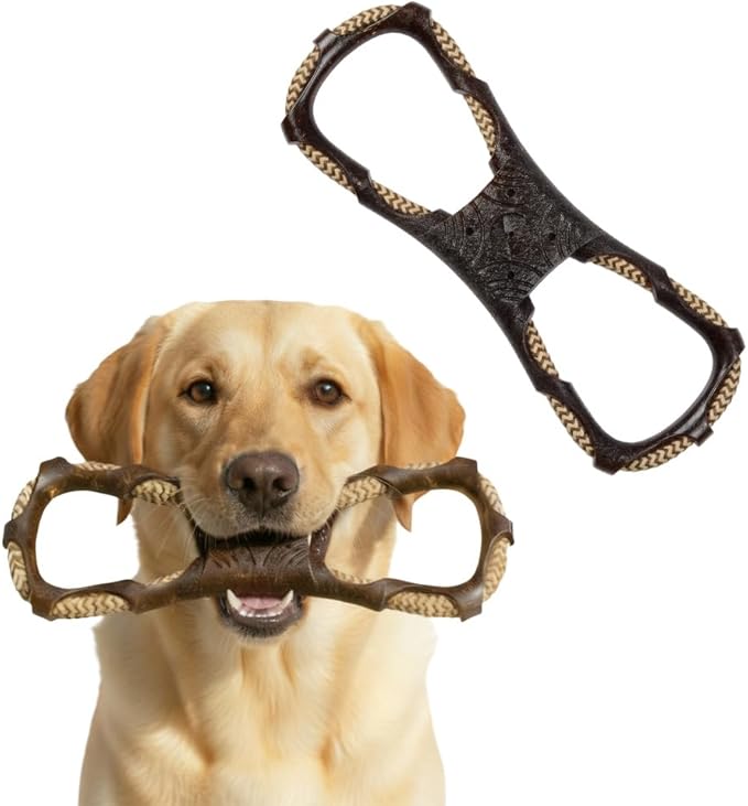 Interactive Tug of War Dog Toy - Dog Chew Toys to Keep Them Busy, Dog Pull Toys for Large, Medium & Small Dog