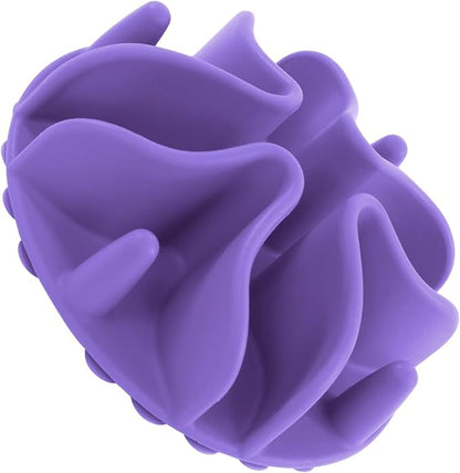 Jaoul Slow Feeder Dog Bowls Insert, Puzzle Slow Feeder with 51 Octopus Suction Cups for Medium Large Size Dog Bowls Over 6.5" Wide (Purple)