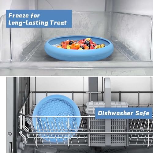 Dog Lick Bowl, Non-Slip Lick Mat Slow Feeder for Dogs & Cats - Image 6