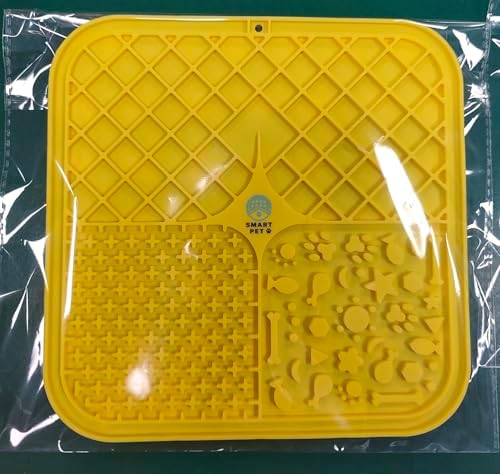 Calming Treat Mat for Dogs and Cats, Anti-Anxiety Slow Feeder with Strong Suction Cups, Silicone Licking Pad for Bathing, Grooming and Training, Enrichment and Stress Relief - Image 2