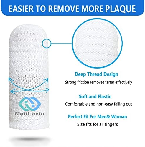 Pet Toothbrush for Small to Large Dogs Cats,Soft High Grade Finger Toothbrush,Teeth Oral Cleaning,Dental Care, 1 Set for Two Fingers White (12) - Image 5