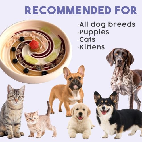 Large Lick Dish - Silicone Lick Mat + Slow Feeder for Cats & Dogs (Sage) - Image 6