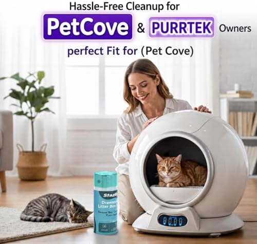 50 Bags, Cat Litter Liners Compatible with Petcove & Purrtek Litter Boxes - Image 5