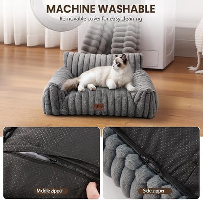 Cat Couch for Pets, Cute Cat Bed for Indoor Cats - Image 5
