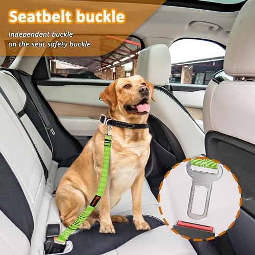 Laqibak Removable Dog Seat Belt Harness for Car, 3 in 1 Pet Seatbelt Leash - Image 3