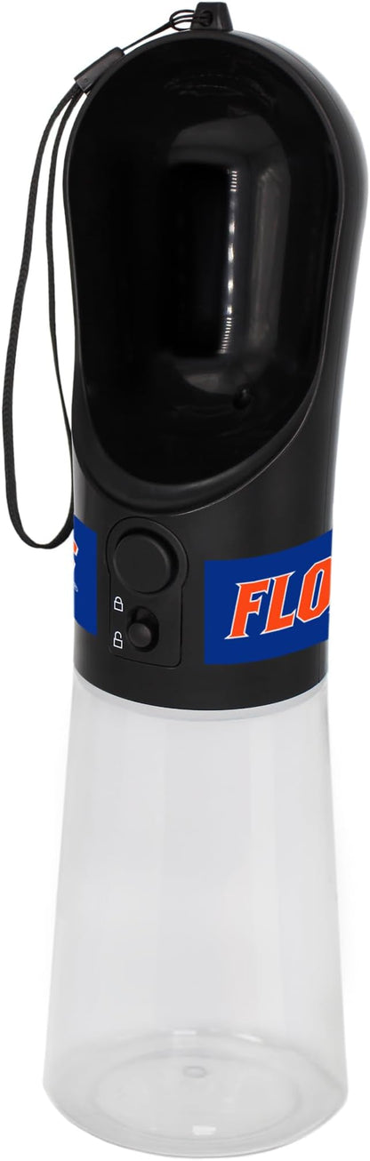 Pets First Dog Water Bottle. NCAA PET Water Bottle. Best Cat Water Bottle. Water Fountain Dispenser for Dogs & Cats.