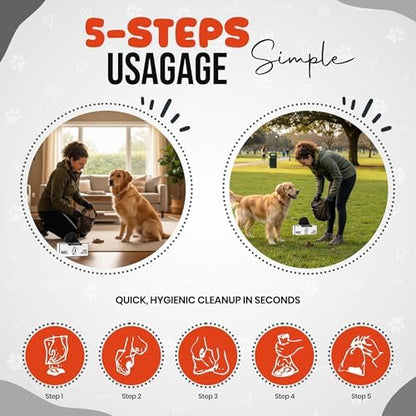 Commercial Grade Dog Poop Bags 2000 Count – Extra Thick, Leak-Proof Rolls - Image 6