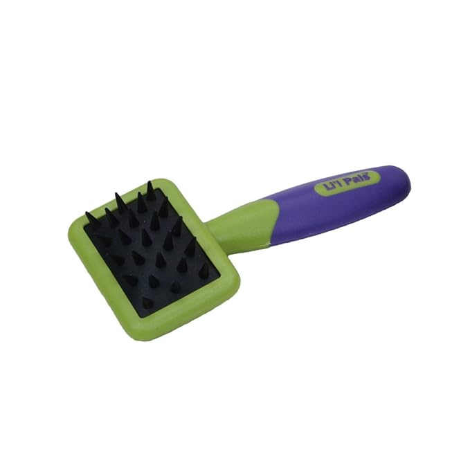 Coastal Pet - Li’l Pals Kitten Massage Brush - Rubber Bristles for Wet or Dry Use - One Size