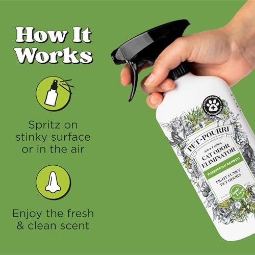Pet-Pourri Smell Ya Litter Cat Litter Deodorizer Spray, Bamboo 10 Ml - Image 5