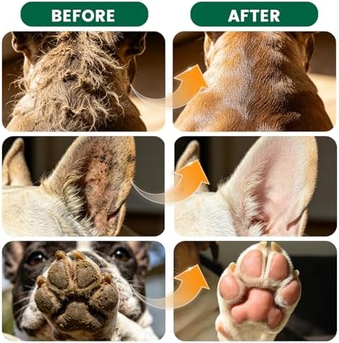 Arme Pet Bath Gloves Wipes for Dogs&Cats Cleaning Glove for Dry Bath,40 Pcs - Image 5