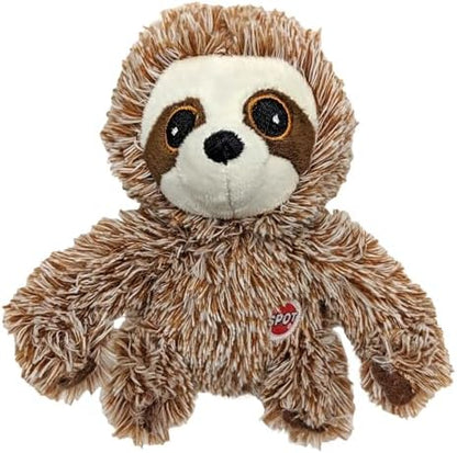 SPOT Fun Sloth Dog Toy - Soft, Stuffed, Squeaky, Plush Fabric Toy for Mini and Small Dogs and Puppies, Enrichment for Light Chewers and Cuddlers, 7in - Image 2