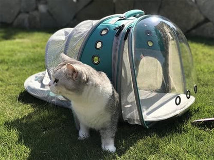 Dual Expandable Cat Backpack Carrier, Fit up to 20 lbs, Expandable Pet Carrier Backpack for Large Fat Cat and Small Puppy - Image 5