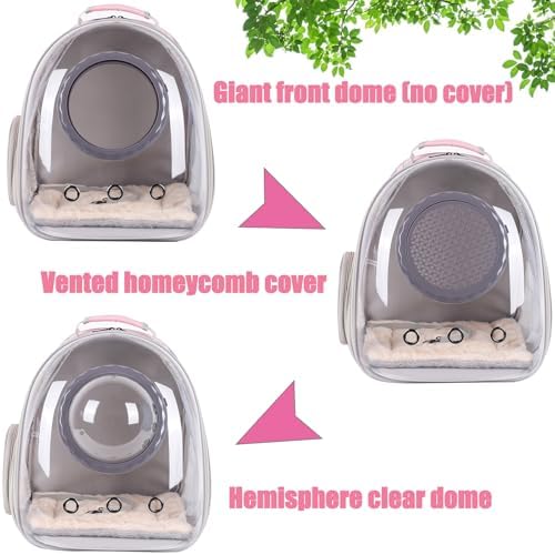 Cat Backpack Carrier, Space Capsule Astronaut Clear Bubble Front Extension to Carry Transport Cat Small Puppy Bunny, 20 Pounds Cat Bookbag - Image 6
