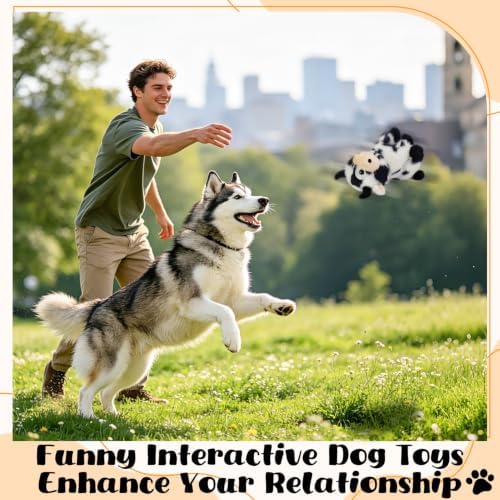 Squeaky Dog Toys, Stuffed Interative Plush Toys for Small Medium Pets - Image 6