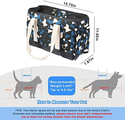 Pet Travel Carrier Purse Bag TSA Airline Approved for Small Dogs and Cats - Image 2