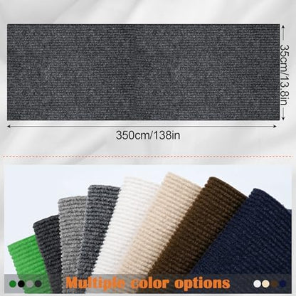 Cat Scratch Furniture Protector - 138" x 13.8" Trimmable Self-Adhesive Cats Claws Scratch Pads, DIY Cat Climbing Couch Protector for Scratch Post Cat Tree Replacement Indoor (Dark Gray) - Image 2