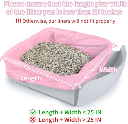 ANWA 40 Count Automatic Litter Box Bags, Litter Box Robot 4/5 Waste Bags - Image 2