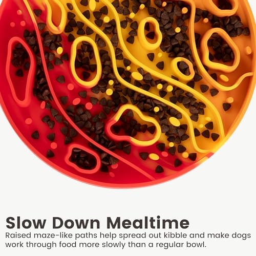 PEGGY11 2-in-1 Mars-Themed Silicone Dog Slow Feeder Bowl & Lick Mat - Image 3