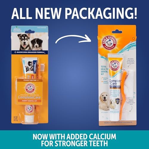 Arm & Hammer Complete Care Puppy Dental Kit, Peanut Butter Flavor, 2.5 Oz - Image 2