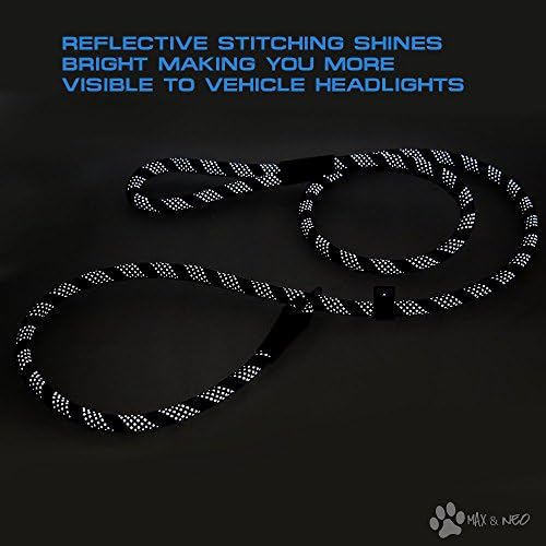 Max and Neo Double Handle Rope Slip Lead Leash - We Donate 1 for 1 to Dog Rescues for Every Product Sold - Image 4