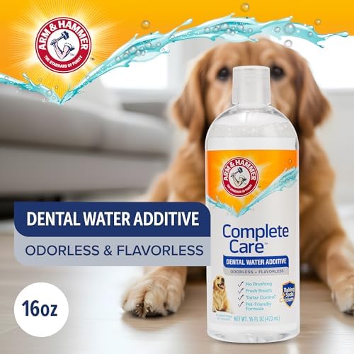 Arm & Hammer Complete Care Dog Dental Water Additive, 16 Fl Oz, 3-Pack - Image 3