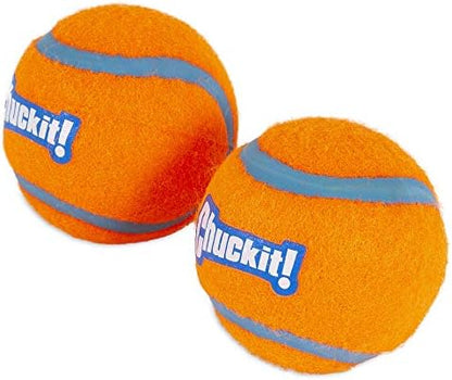 Chuckit! Dog Tennis Ball Dog Toy, Medium (2.5 Inch Diameter) for Dogs 20-60 lbs, Shrink Wrap Pack of 6 - Image 3