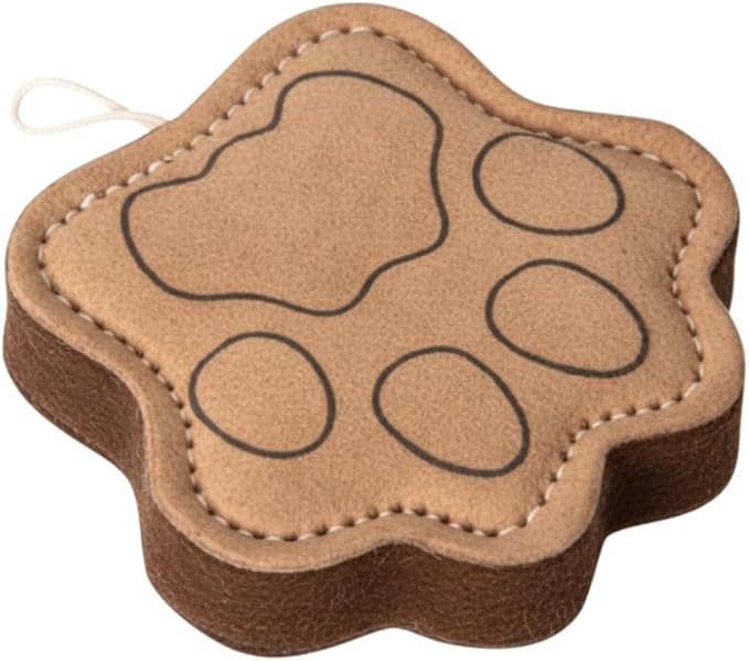 Natural Jute Dog Chew Toy – Tough Paw-Shaped Puppy Teething Toy, Durable & Safe Chew for Small, Medium & Large Dogs, Tug & Interactive Training & Play Toy