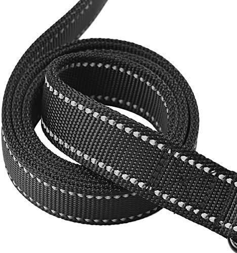 Primal Pet Gear Dog Leash 8ft Long - Black - Traffic Padded Two Handle - Heavy Duty - Double Handles Lead for Control Safety Training - Leashes for Large Dogs or Medium Dogs - Dual Handles Leads - Image 5