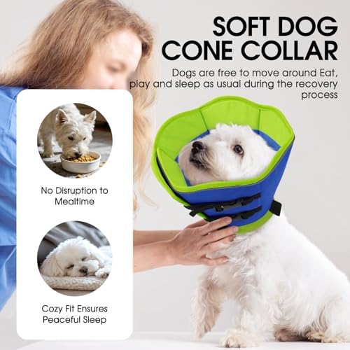 Dog Cones for Medium Dogs, Soft Cone for Dogs to Stop Licking - Image 6