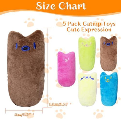 Seyezo Cat Toys for Indoor Cats, Multi Color, 5 Pack - Image 3