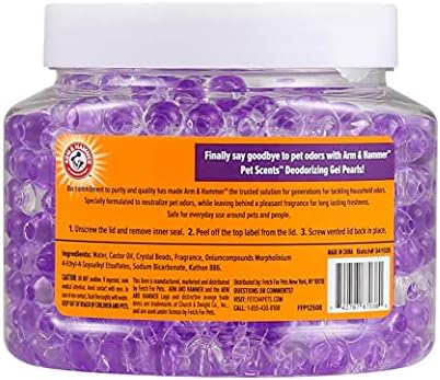 Arm & Hammer Pet Scents Deodorizing Gel Beads, Lavender Fields, 12 Oz - Image 5