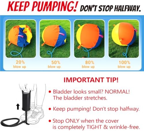 Hap Tim Upgraded 30" Heavy-Duty Herding Ball for Horse Dogs with Nylon Tabs - Image 3
