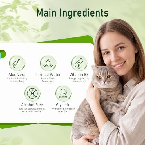 50 PCS Dog Wipes Dog Grooming Wipes Individually Wrapped Pet Wet Wipes - Image 3