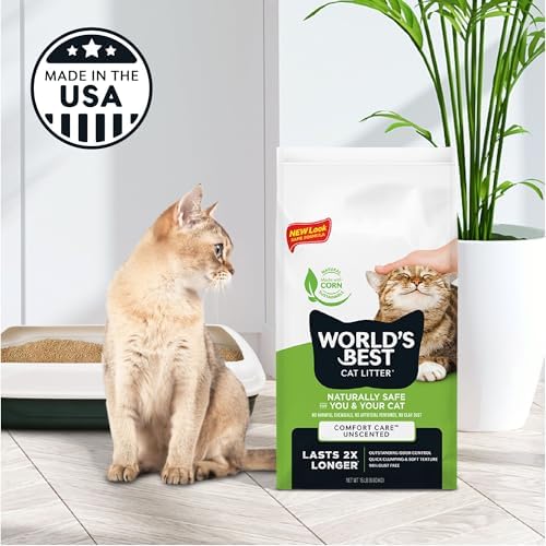 World's Best Cat Litter, Comfort Care, Unscented, Odor Control, 8 lb Bag - Image 5