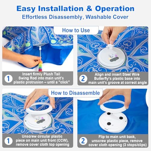 Interactive Cat Toys for Indoor Cats,Automatic Kitten Tunnel Toy - Image 6