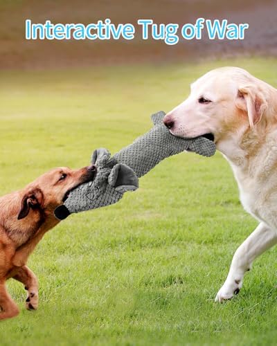 Dog Toys, Squeaky Plush No Stuffing Crinkle Dog Toy for Small Medium Large Dogs, [5 Pack] Interactive Puppy Teething Water Bottle Dog Chew Toy - Image 6