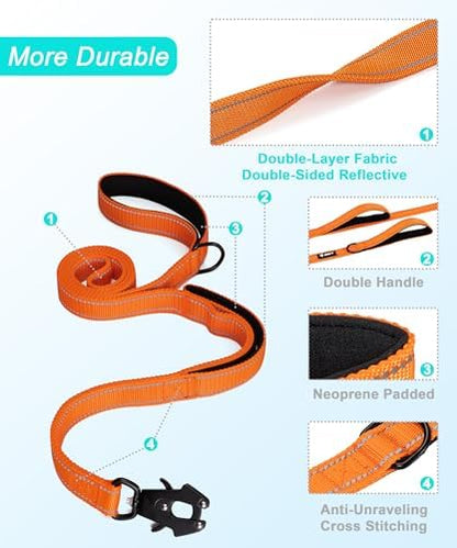 GEIT 2 Padded Handles Heavy Duty Dog Leash for Small Medium and Large Dogs - Image 5