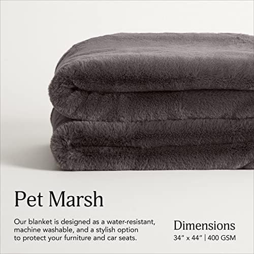 UnHide Lil’ Marsh Pet Blanket, Extra Soft Faux Fur, Washable Dog Blanket - Image 2