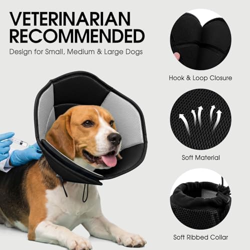 Dog Cone Soft Cone for Dogs to Stop Licking - Image 3