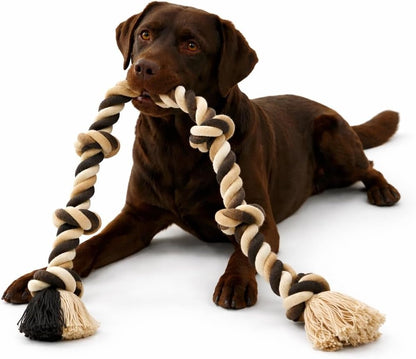 Large and Medium Dog Chew Toys for Aggressive Chewers, Dog Rope Toys for Medium Dogs, Indestructible Dog Toy, Knotted Dog Toys for Aggressive Chewers