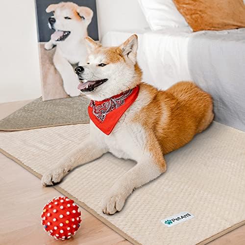 PetAmi Waterproof Dog Blanket, Leakproof Puppy Blanket, 29x40 Taupe Beige - Image 5