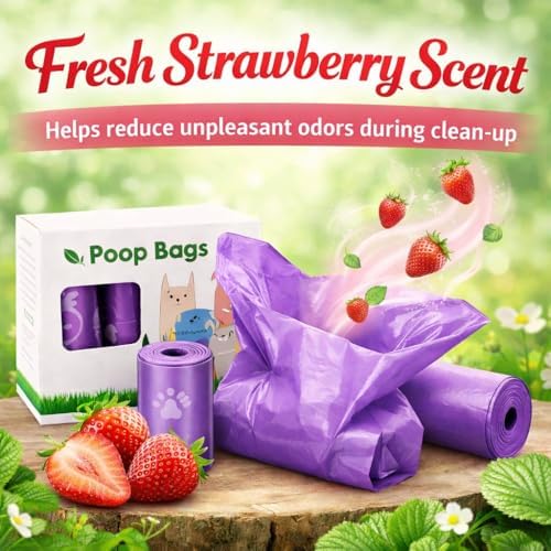 BPI Certified Compostable Dog Poop Bags 300 Count, Extra Thick Leak-Proof Pet Waste Bags, ASTM D6400 Biodegradable, 9 x 13 Inches for Small & Large Dogs - Image 2