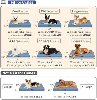 Orthopedic Waterproof Dog Bed for Small Dogs and Cats - Image 6