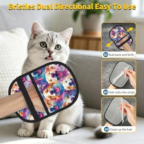 Border Collie Dog Australian Shepherd Pet Hair Removal Glove For Cats Dogs - Image 7